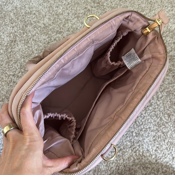 Paige Mini Dusty Rose Happ Diaper Bag - Picture 3 of 5